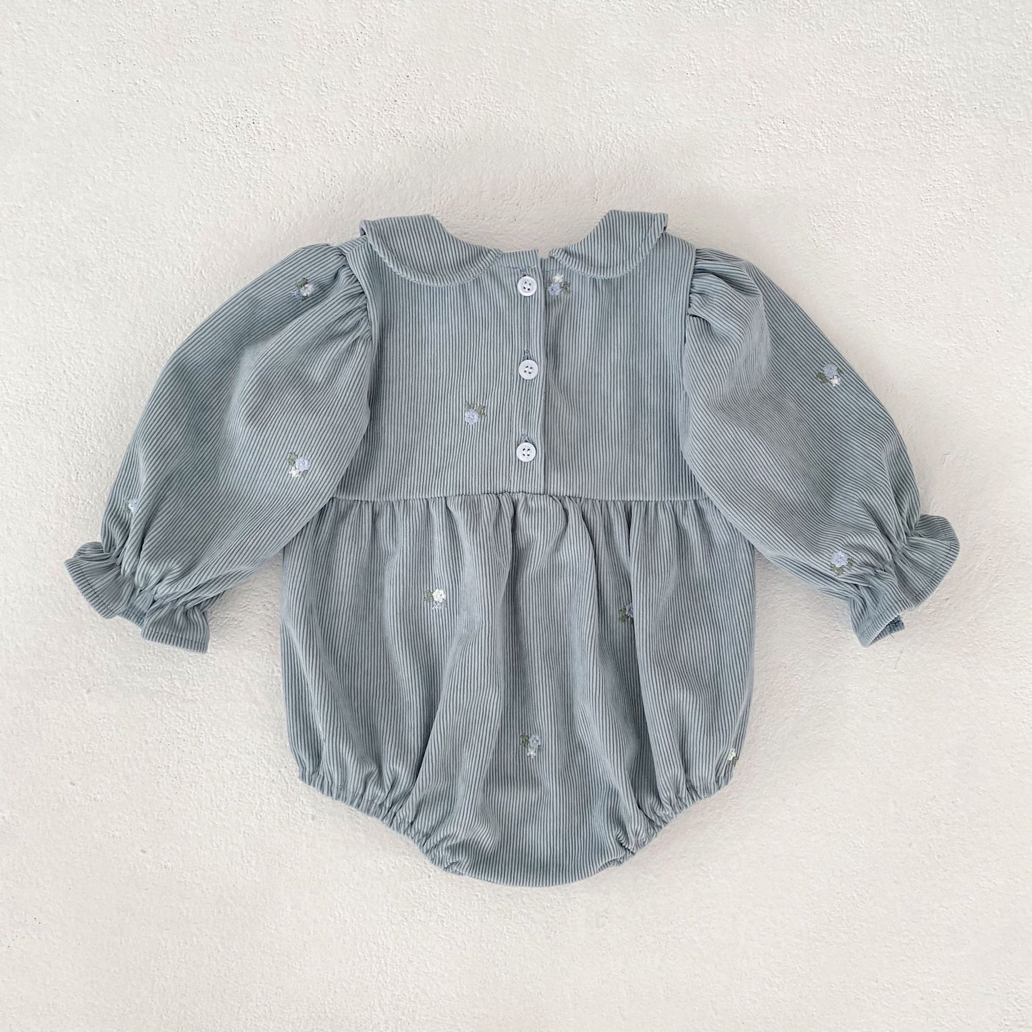 Arrival Spring and Autumn Floral Pattern Baby Kids Girls Onesies and Dress – Princess Sister Matching Set