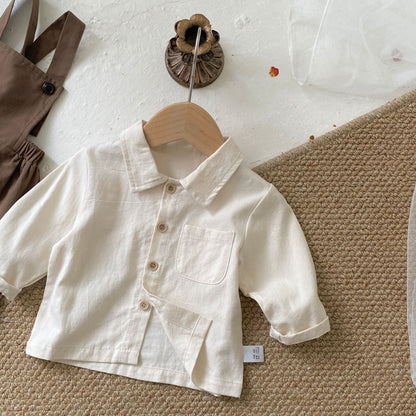 Spring and Autumn Baby Kids Single Breasted Long Sleeves Top and Sleeveless Onesies or Overalls Clothing Set, MyKids-USA®, Baby & Toddler Outfits, MyKids-USA -  -  -  -  -  -  - 