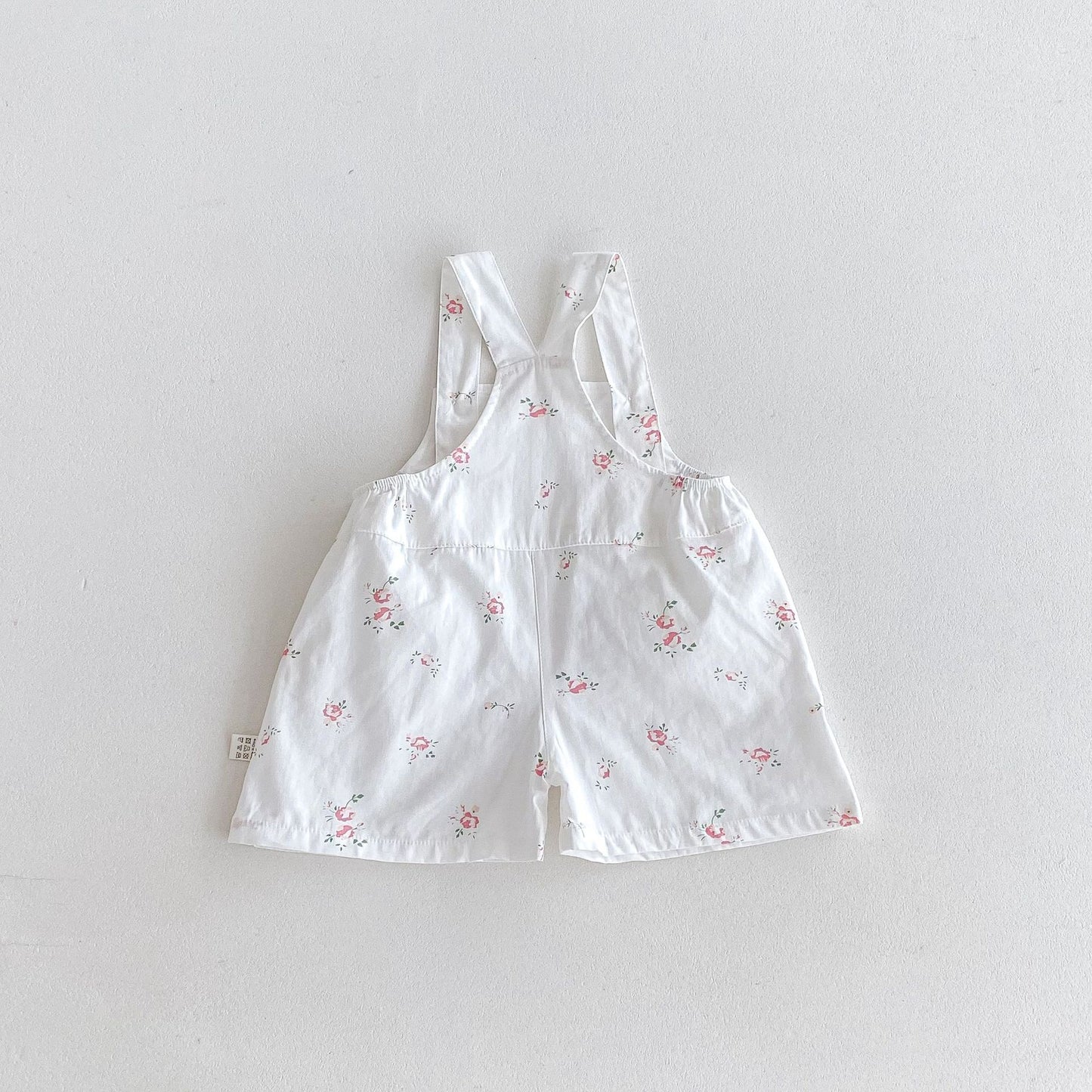 Summer Arrival Baby Kids Girls Sleeveless Floral Pattern Strap Overalls and Pink Vest Clothing Set, MyKids-USA®, Baby & Toddler Outfits, MyKids-USA -  -  -  -  -  -  - 