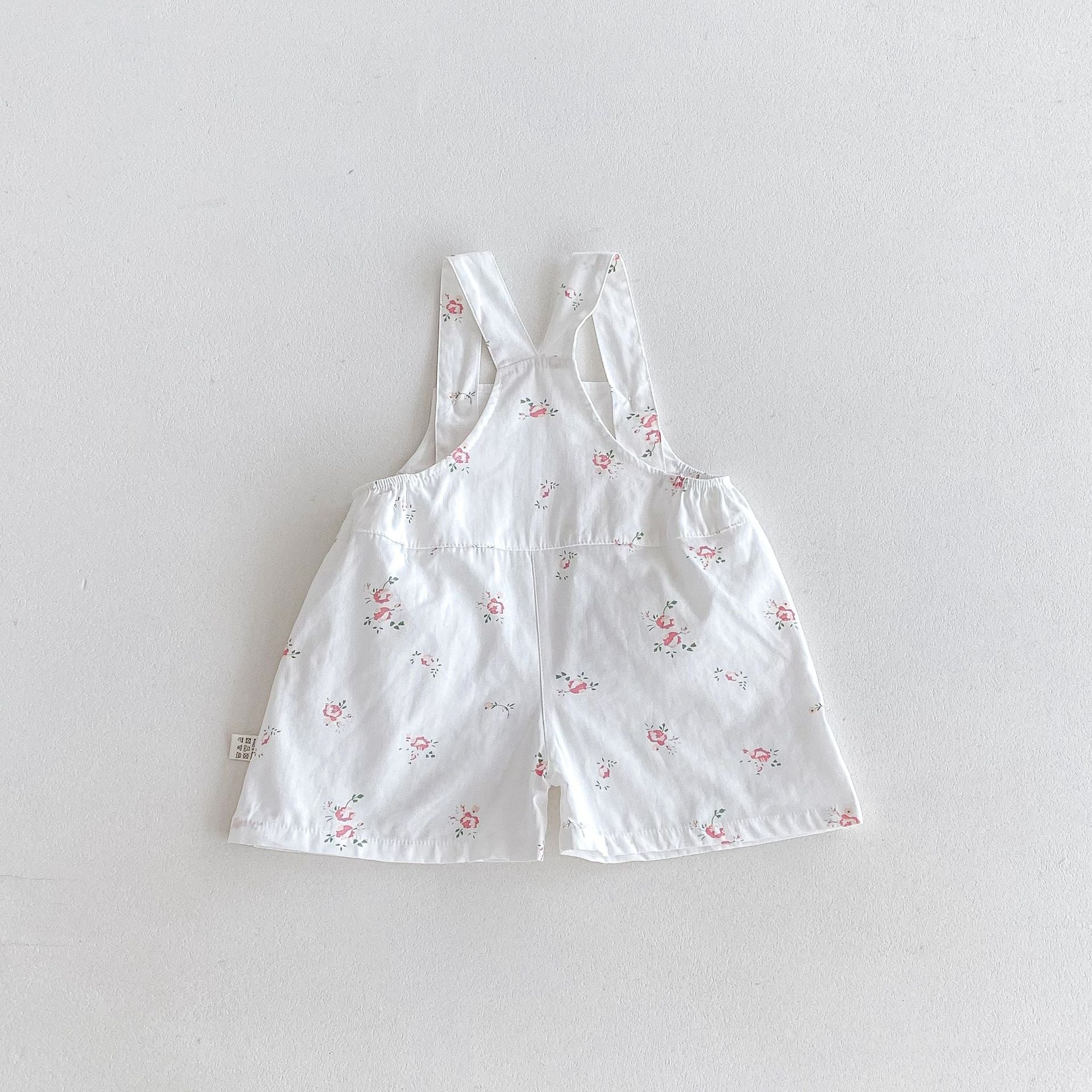 Summer Arrival Baby Kids Girls Sleeveless Floral Pattern Strap Overalls and Pink Vest Clothing Set, MyKids-USA®, Baby & Toddler Outfits, MyKids-USA -  -  -  -  -  -  - 