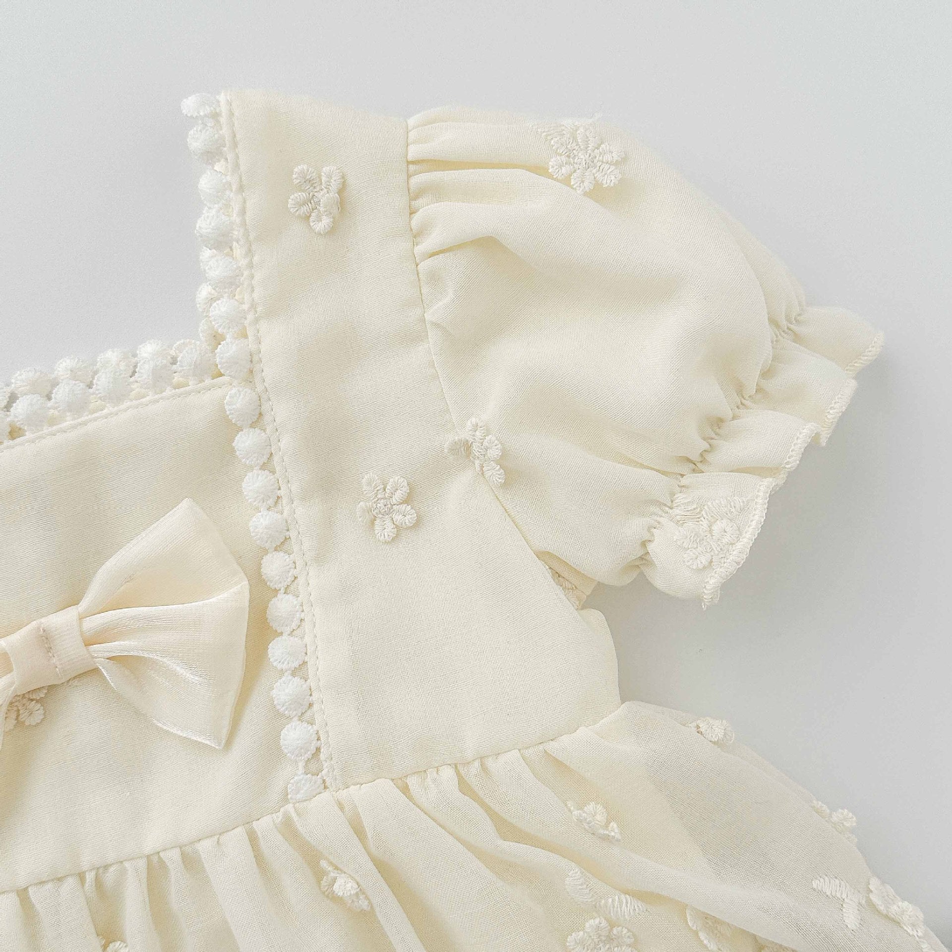 Summer Arrival Baby Girls Cute Short Sleeves Flowers Pattern Decorated Onesies, MyKids-USA®, Baby One-Pieces, MyKids-USA -  -  -  -  -  -  - 