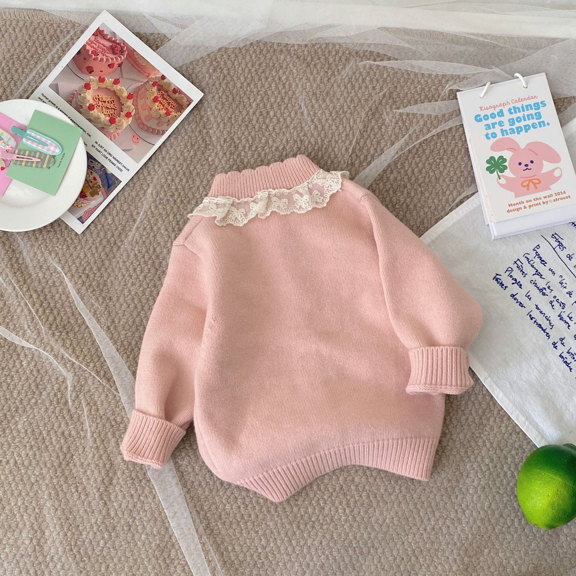 Winter and Autumn Baby Kids Girls Hearts Pattern Long Sleeves Cardigan and Plain Pants Clothing Set, MyKids-USA®, Baby & Toddler Outfits, MyKids-USA -  -  -  -  -  -  - 