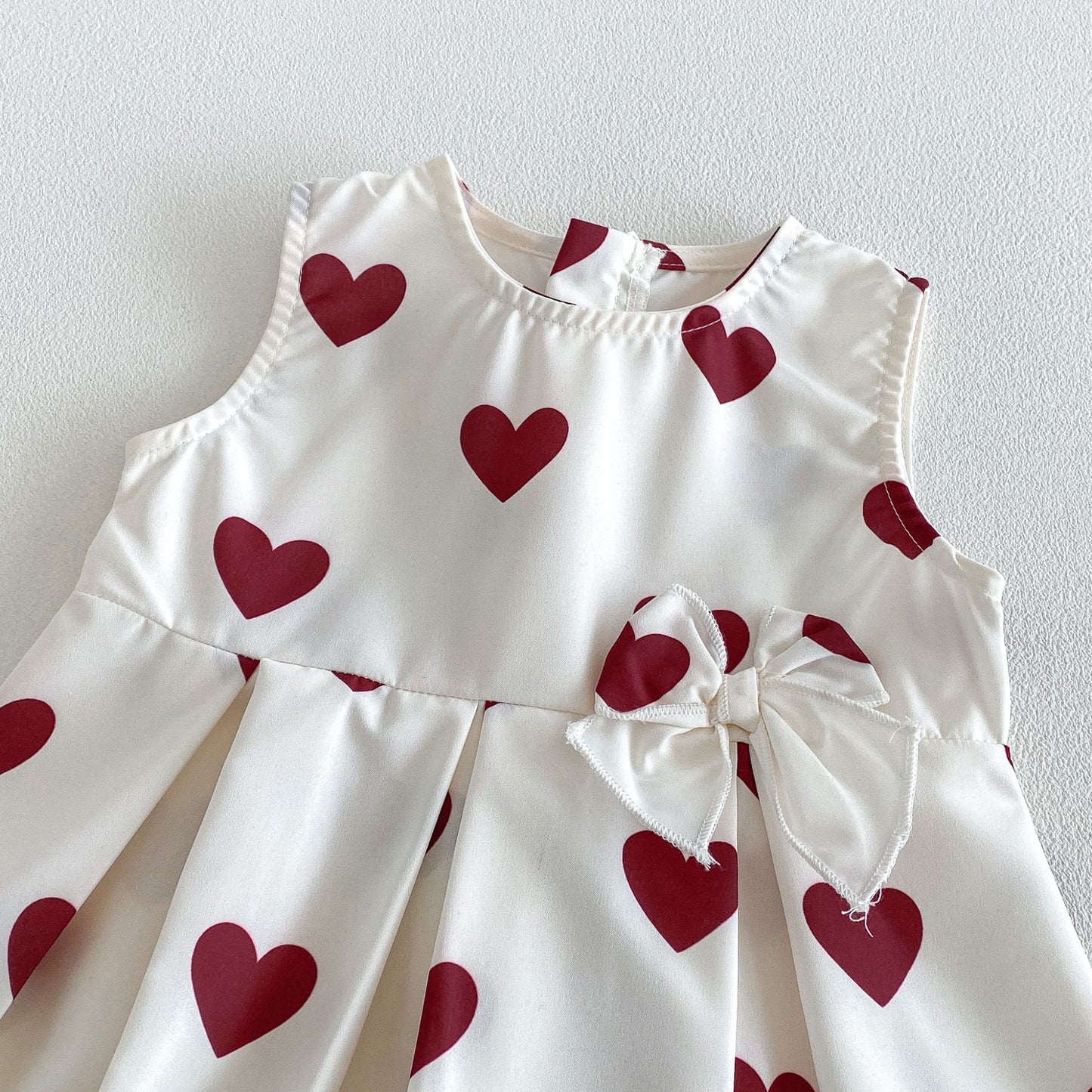 Summer Arrival Baby Girls Sleeveless Hearts Pattern Dress, MyKids-USA®, Baby & Children's Dresses, MyKids-USA -  -  -  -  -  -  - .