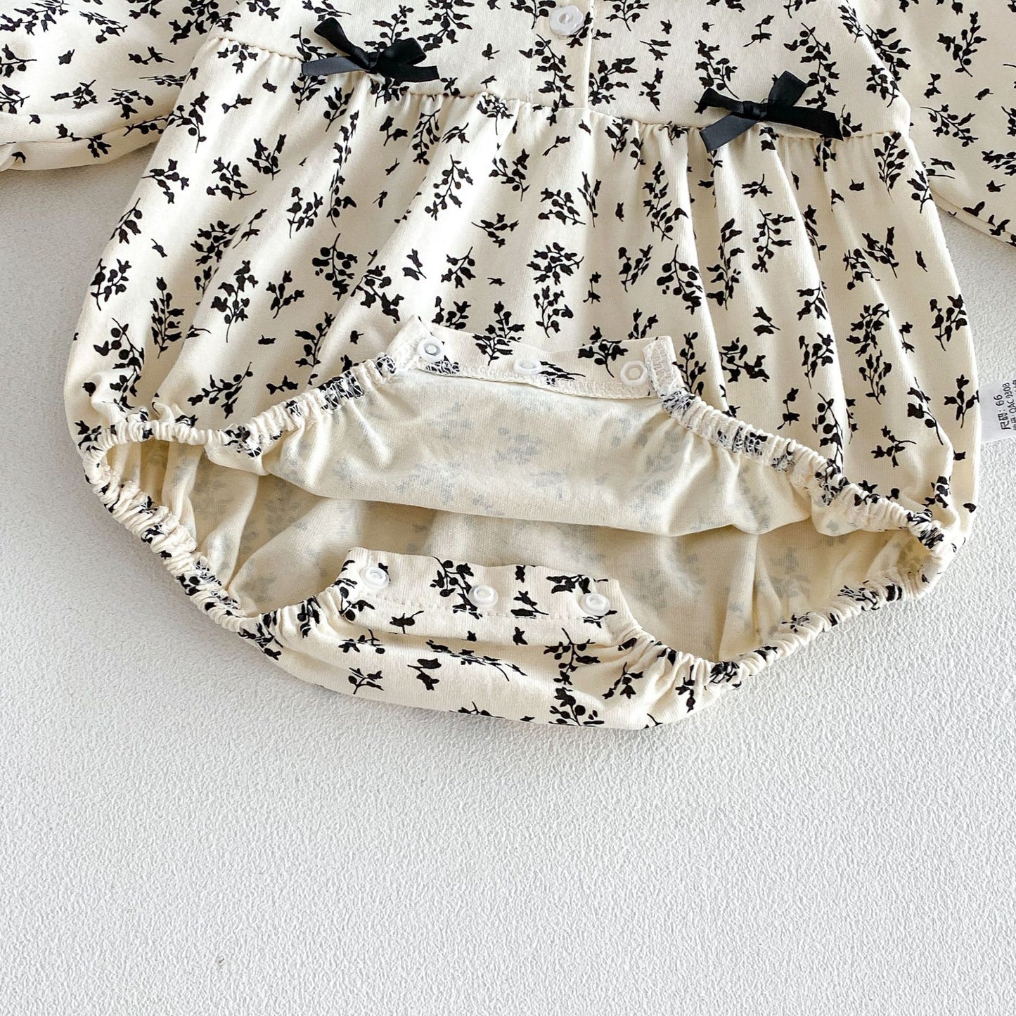 MyKids-USA® Autumn Arrival Baby Girls Long Sleeves Cute Color Patchwork Floral Bodysuit