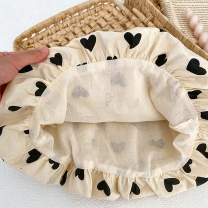 Arrival For Summer: Heart Print Camisole Dress And Shorts Set, MyKids-USA®, Baby & Toddler Outfits, MyKids-USA -  -  -  -  -  -  - 