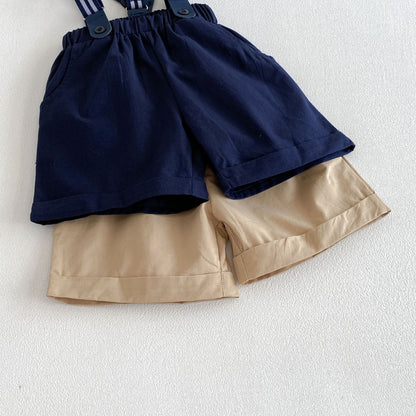 Arrival Summer Baby Kids Boys Short Sleeves Shirt and Strap Overalls Clothing Set, MyKids-USA®, Baby & Children's Outfits, MyKids-USA -  -  -  -  -  -  - .