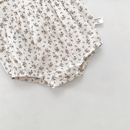 Autumn Arrival Baby Girls Long Sleeves Floral Pattern Onesies, MyKids-USA®, Baby One-Pieces, MyKids-USA -  -  -  -  -  -  - 