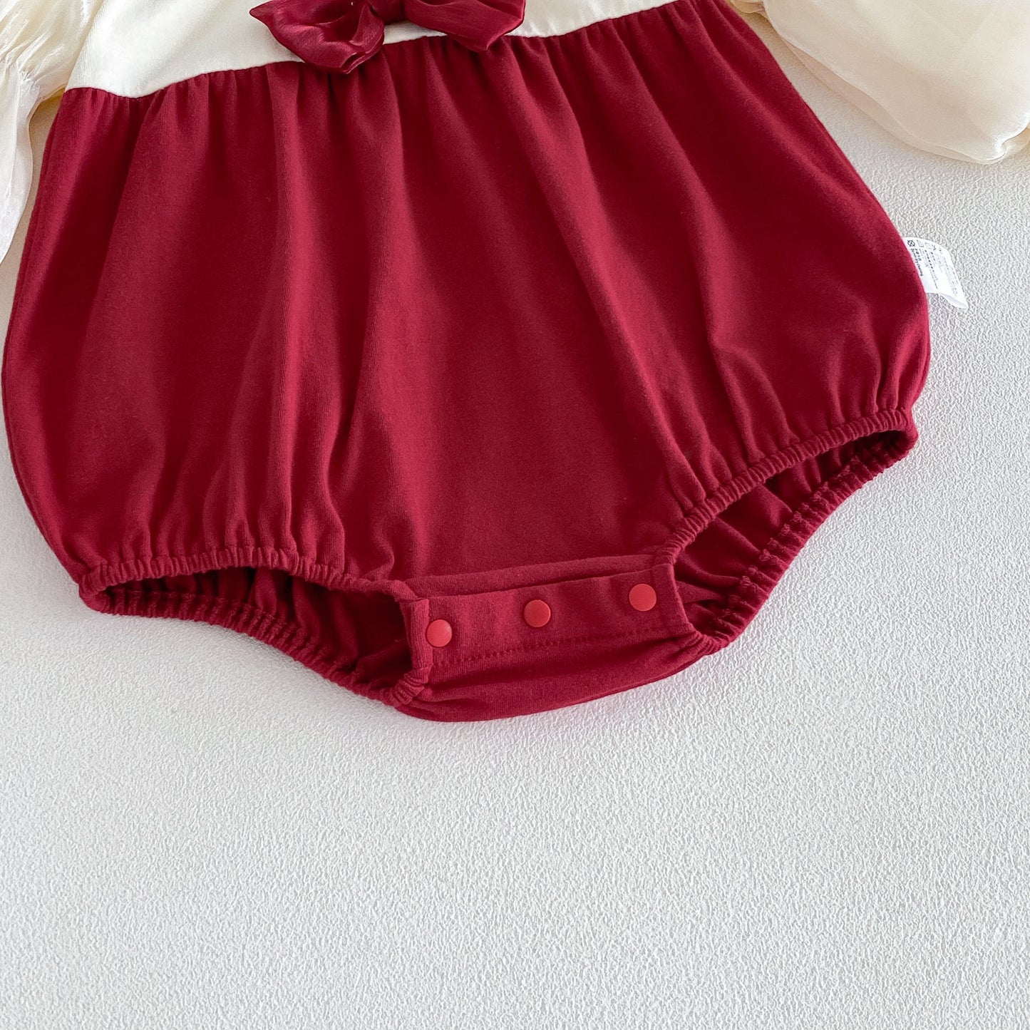 MyKids-USA® Autumn Arrival Baby Girls Long Sleeves Color Patchwork Bodysuit