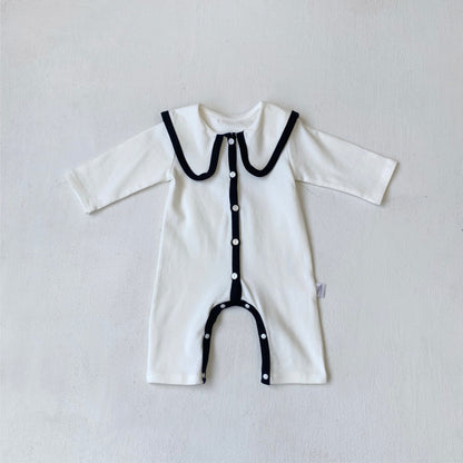 MyKids-USA® Autumn Hot Selling Baby Unisex Single Breasted Long Sleeves Romper