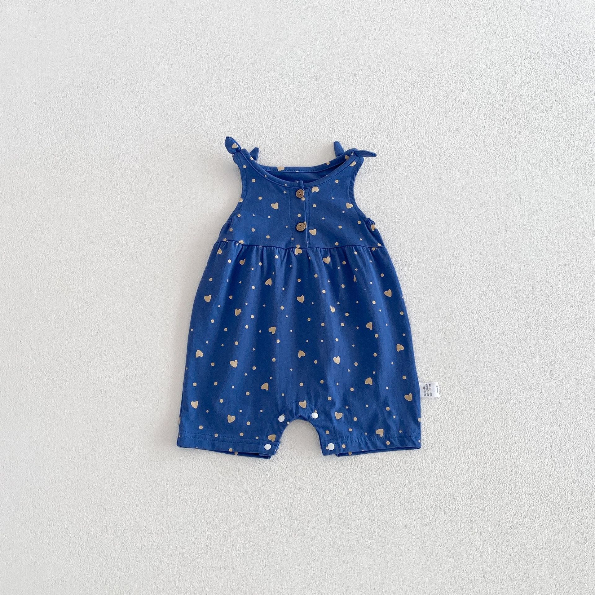 Summer Arrival Baby Sleeveless Cute Pattern Strap Rompers, MyKids-USA®, Baby One-Pieces, MyKids-USA -  -  -  -  -  -  - .