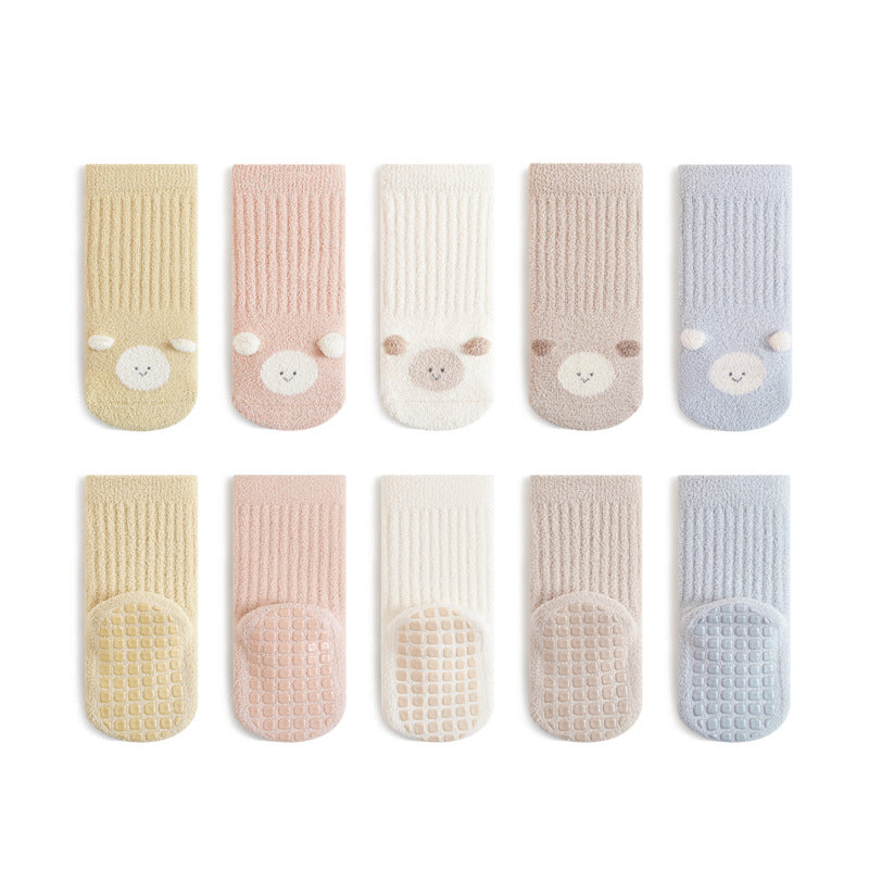 Autumn and Winter Baby Unisex Breathable Simple Cartoon Pattern Thick Socks, MyKids-USA®, Baby & Toddler Socks & Tights, MyKids-USA -  -  -  -  -  -  - .