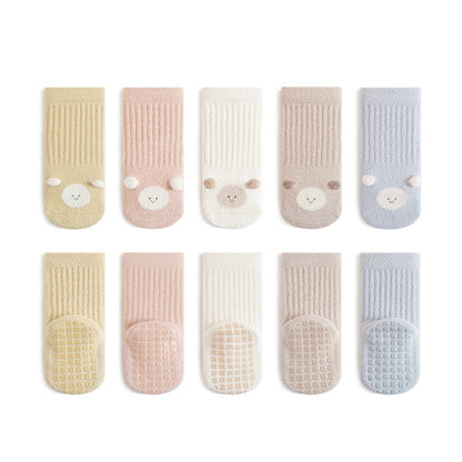 Autumn and Winter Baby Unisex Breathable Simple Cartoon Pattern Thick Socks, MyKids-USA®, Baby & Toddler Socks & Tights, MyKids-USA -  -  -  -  -  -  - .