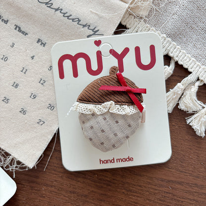 Cartoon Cartoon Cloth Design Hair Clips for Girls – Cute Style Side Hair Accessories, MyKids-USA®, Hair Pins, Claws & Clips, MyKids-USA - Size/Age - Average Size (0-12Y） - Color - Khaki -  -  - TR2602081253-D.