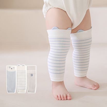 Winter and Autumn Baby Unisex Breathable Striped and Cartoon Knee Sleeves 23-27cm 3-Pair Set, MyKids-USA®, Baby & Toddler Socks & Tights, MyKids-USA -  -  -  -  -  -  - .