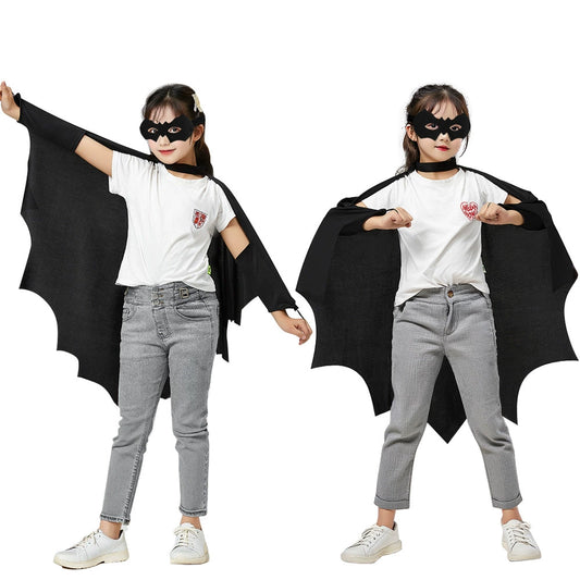 Halloween Bat Cape Set for Kids – Batman Cosplay Costume, MyKids-USA®, Costume Sets, MyKids-USA -  -  -  -  -  -  - .