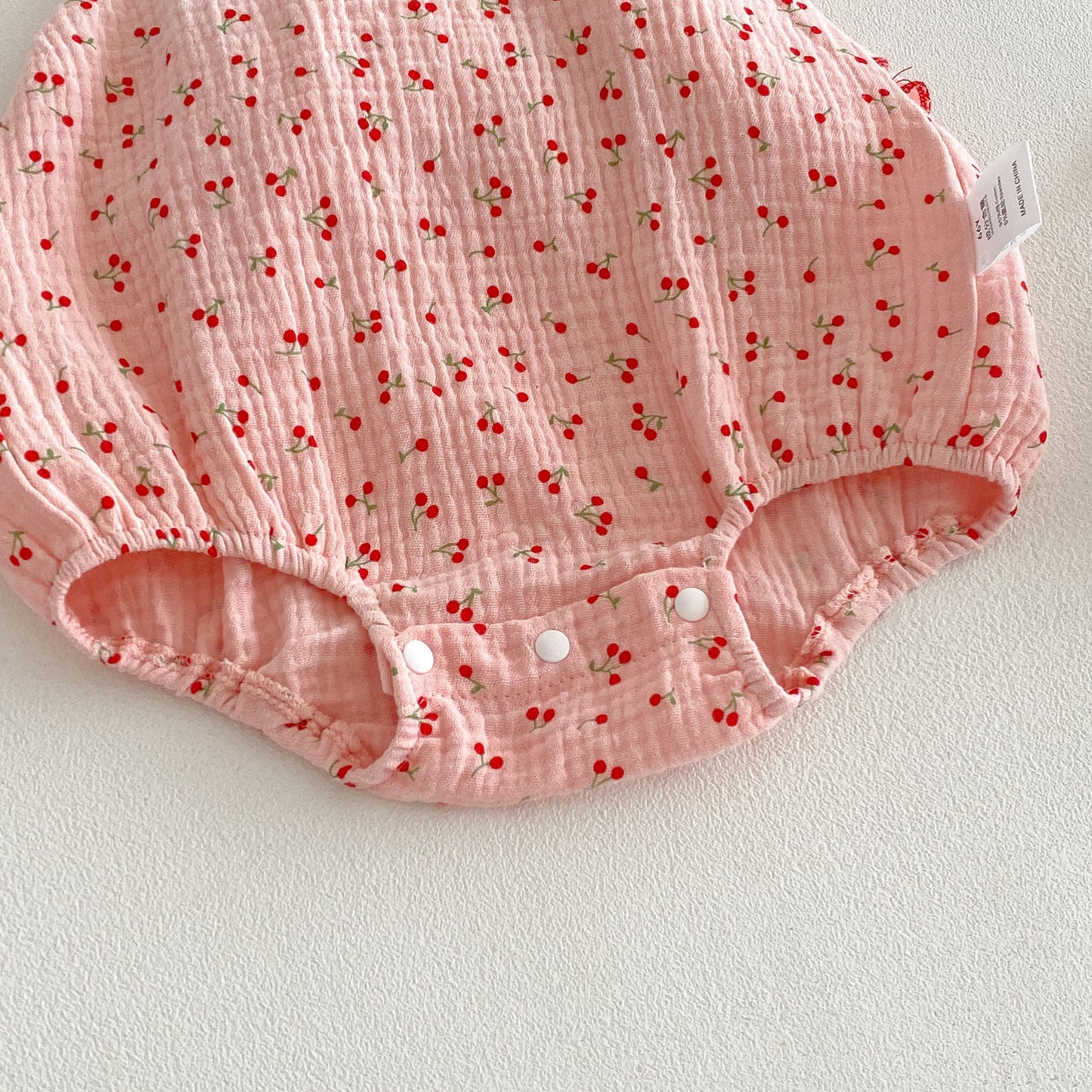 Design Summer Baby Kids Girls Sleeveless Flowers and Fruits Pattern Strap Bodysuit, MyKids-USA®, Bodysuits, MyKids-USA -  -  -  -  -  -  - .