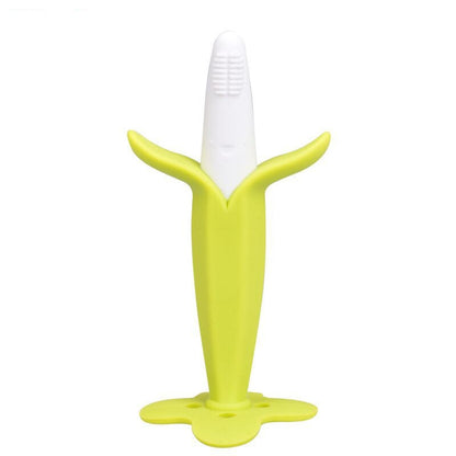 Baby Teething Toys – Banana & Corn Silicone Teething, MyKids-USA®, Teethers, MyKids-USA - Size/Age - Average Size (0-6Y） - Color - White -  -  - TR2508302208-A