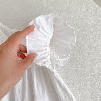 Summer Girls Flowers Pattern Embroidered Bodysuit and Dress – Princess Sister Matching Set, MyKids-USA®, Baby & Children's Outfits, MyKids-USA -  -  -  -  -  -  - .