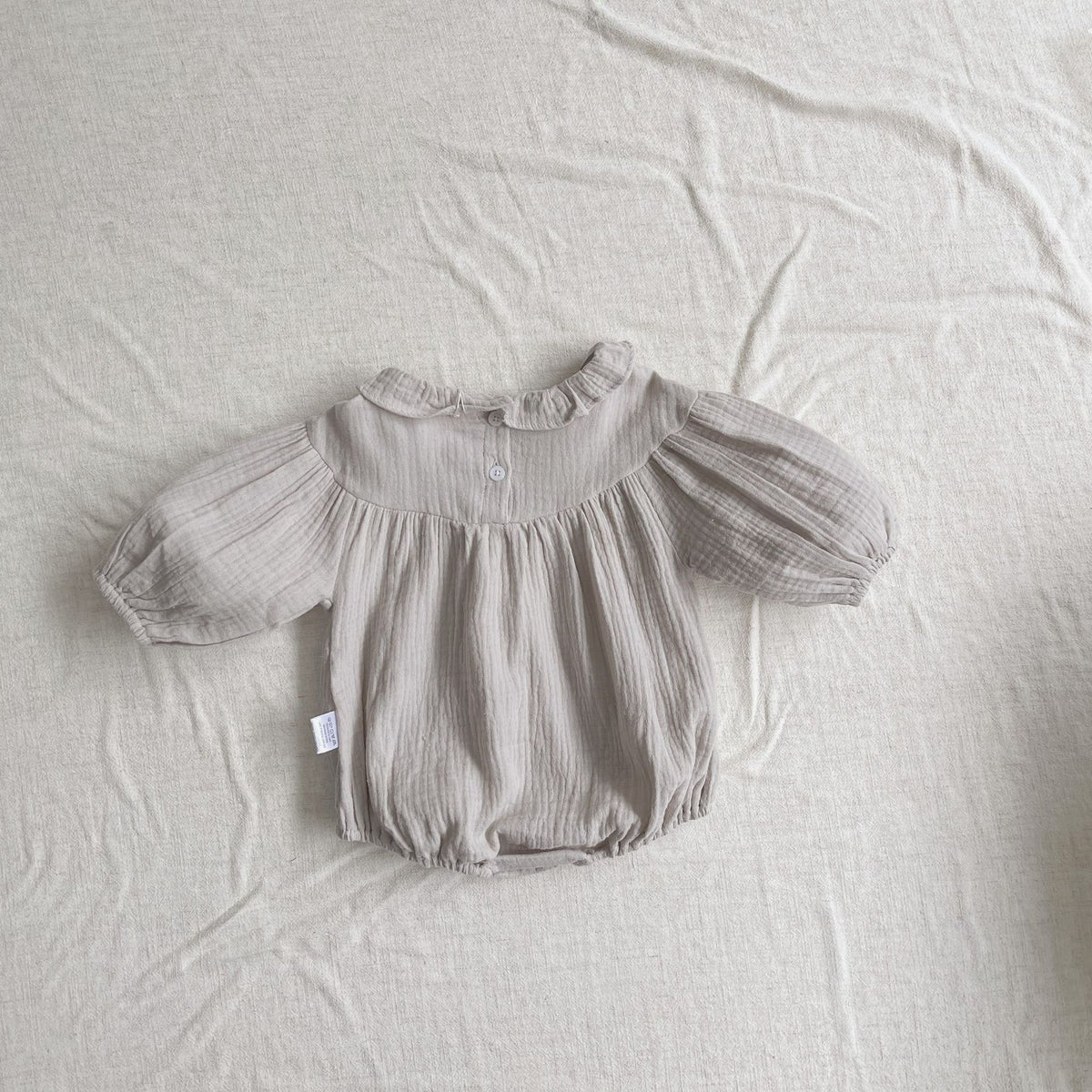 MyKids-USA® Autumn Arrival Baby Kids Girls Long Sleeves Vintage Flowers Embroidered Bodysuit