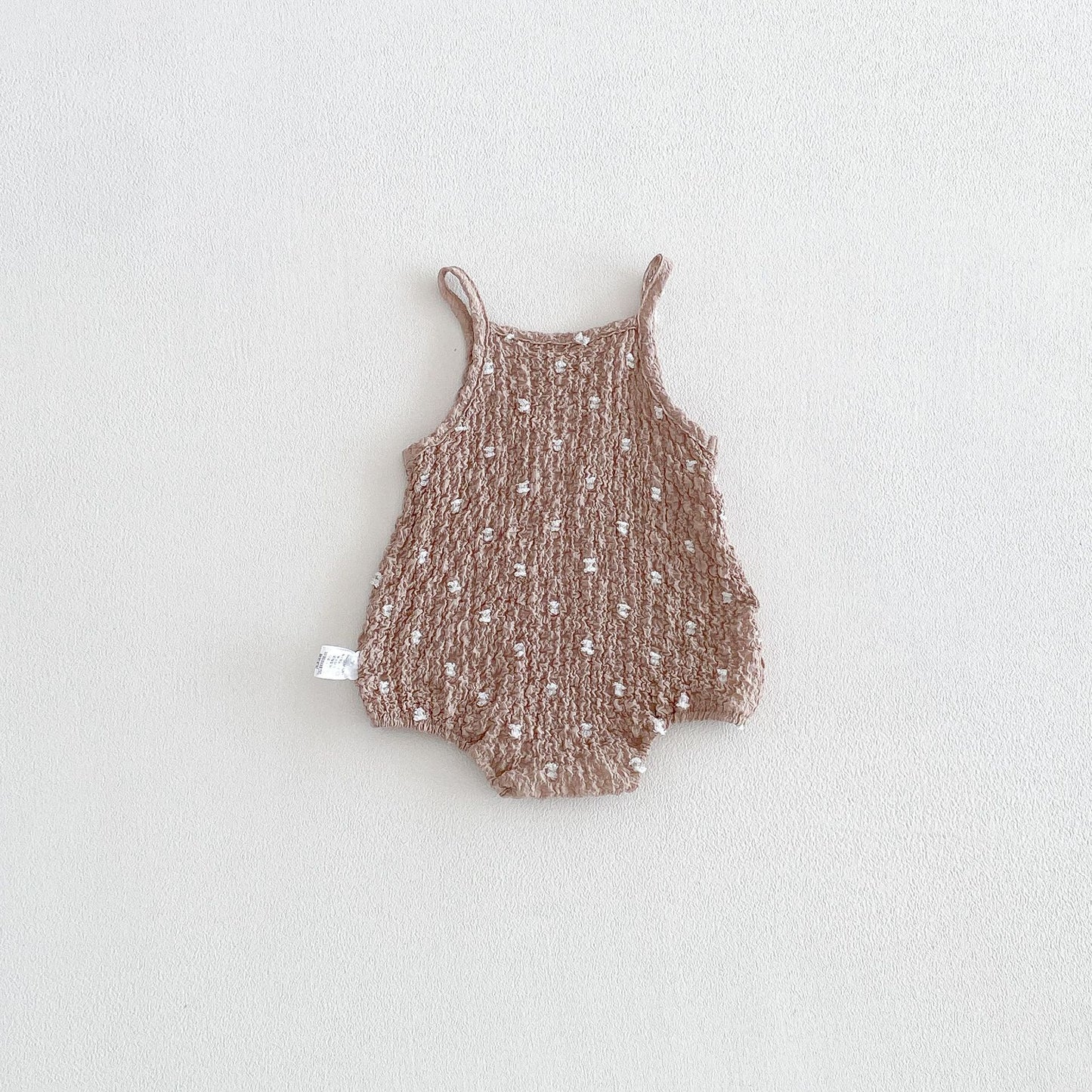 Summer Arrival Baby Girls Sleeveless Ruffle Design Strap Bodysuit, MyKids-USA®, Bodysuits, MyKids-USA -  -  -  -  -  -  - .