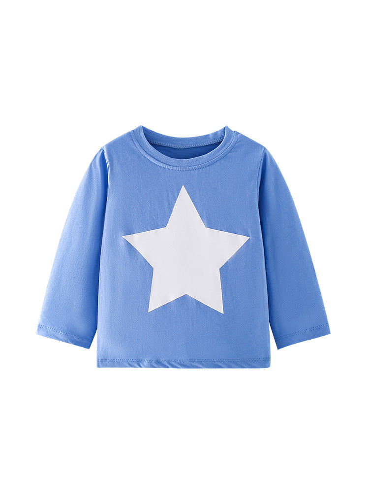 Cotton Long Sleeve Base Shirt: Baby And Girls’ European And American Style Tops – Fashionable Clothing For Toddlers And Children