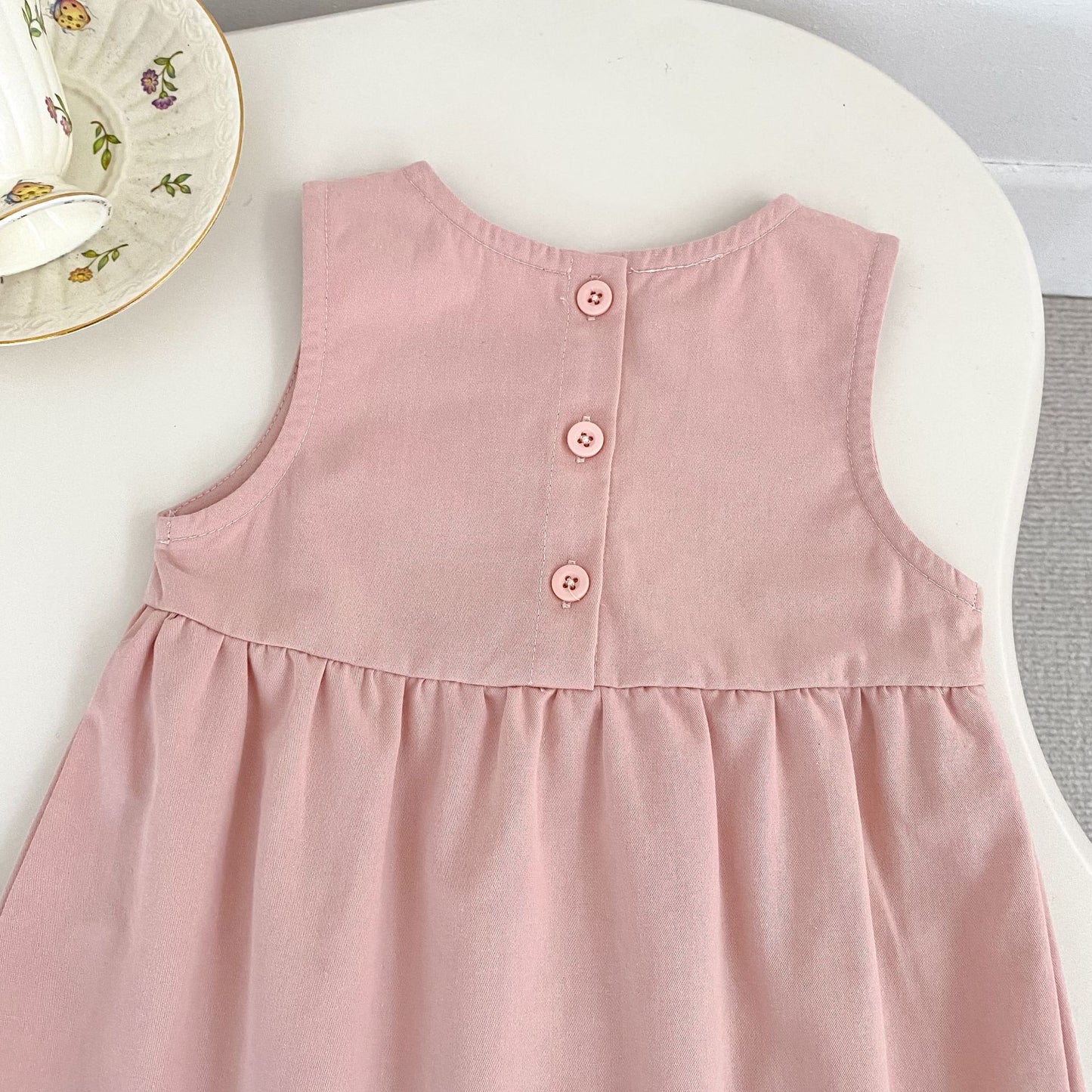 MyKids-USA® Arrival Autumn Baby Kids Girls Long Sleeves Floral Top and Pink Overalls