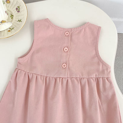 MyKids-USA® Arrival Autumn Baby Kids Girls Long Sleeves Floral Top and Pink Overalls