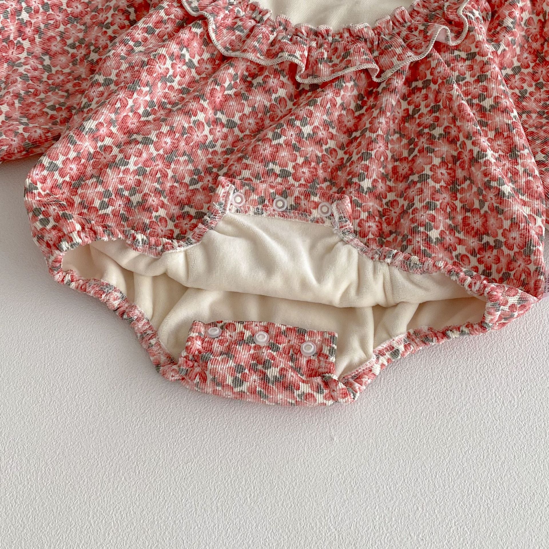 Autumn Arrival Baby Girls Long Sleeves Pink Floral Bodysuit, MyKids-USA®, Baby One-Pieces, MyKids-USA -  -  -  -  -  -  - .