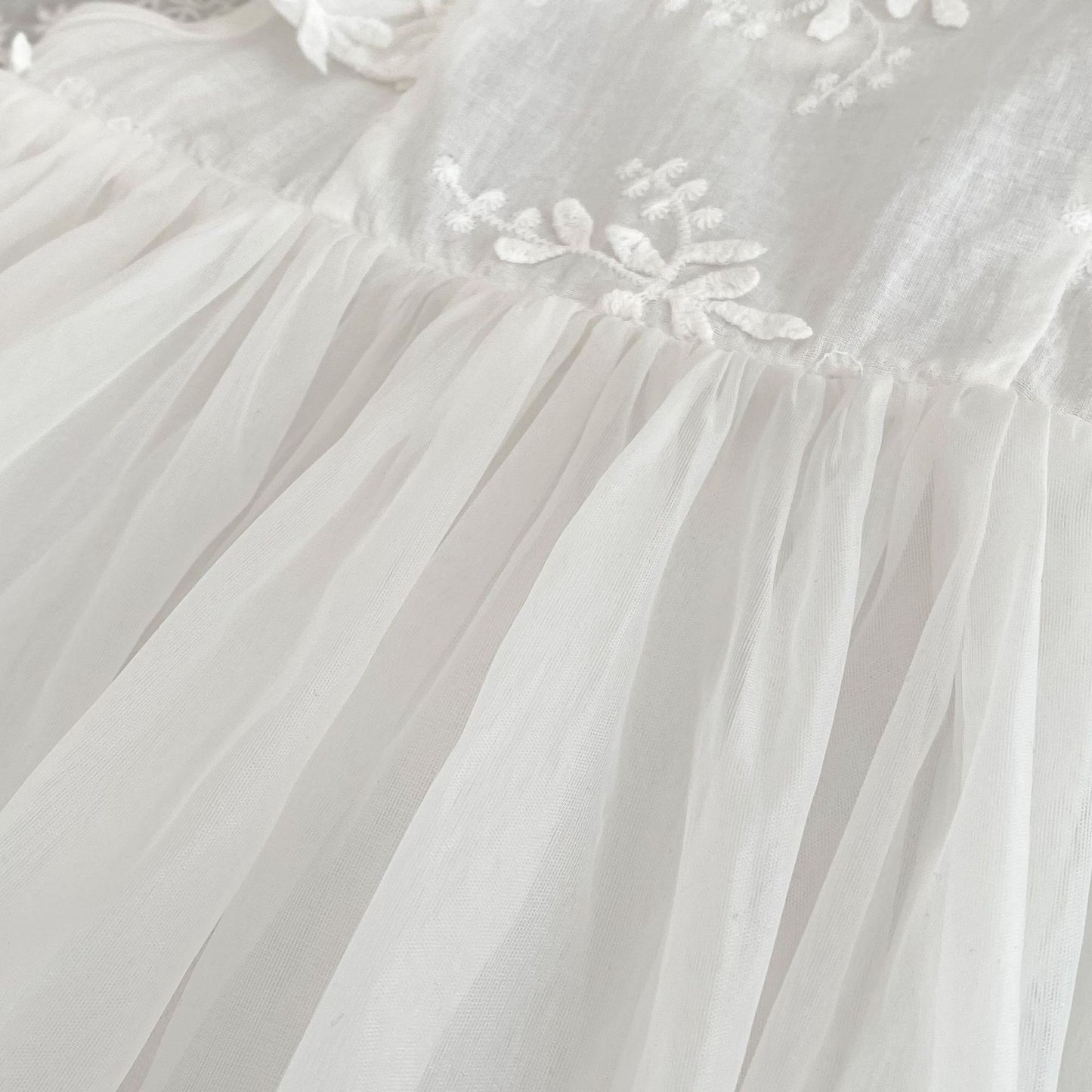 Summer Arrival Baby Girls Cute Solid Color Floral Embroidery Fly Sleeves Dress Design Onesies, MyKids-USA®, Baby One-Pieces, MyKids-USA -  -  -  -  -  -  - 