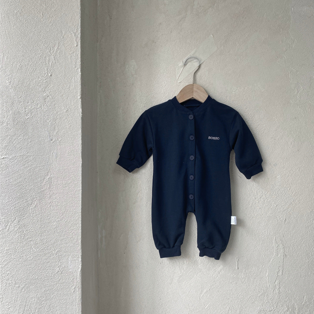 MyKids-USA® Autumn Hot Selling Baby Unisex Letters Pattern Long Sleeves Romper