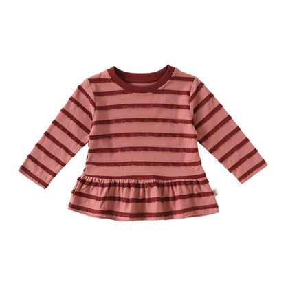 MyKids-USA® Spring and Autumn Baby Kids Girls Long Sleeves Striped Pattern Top and Pants Clothing Set