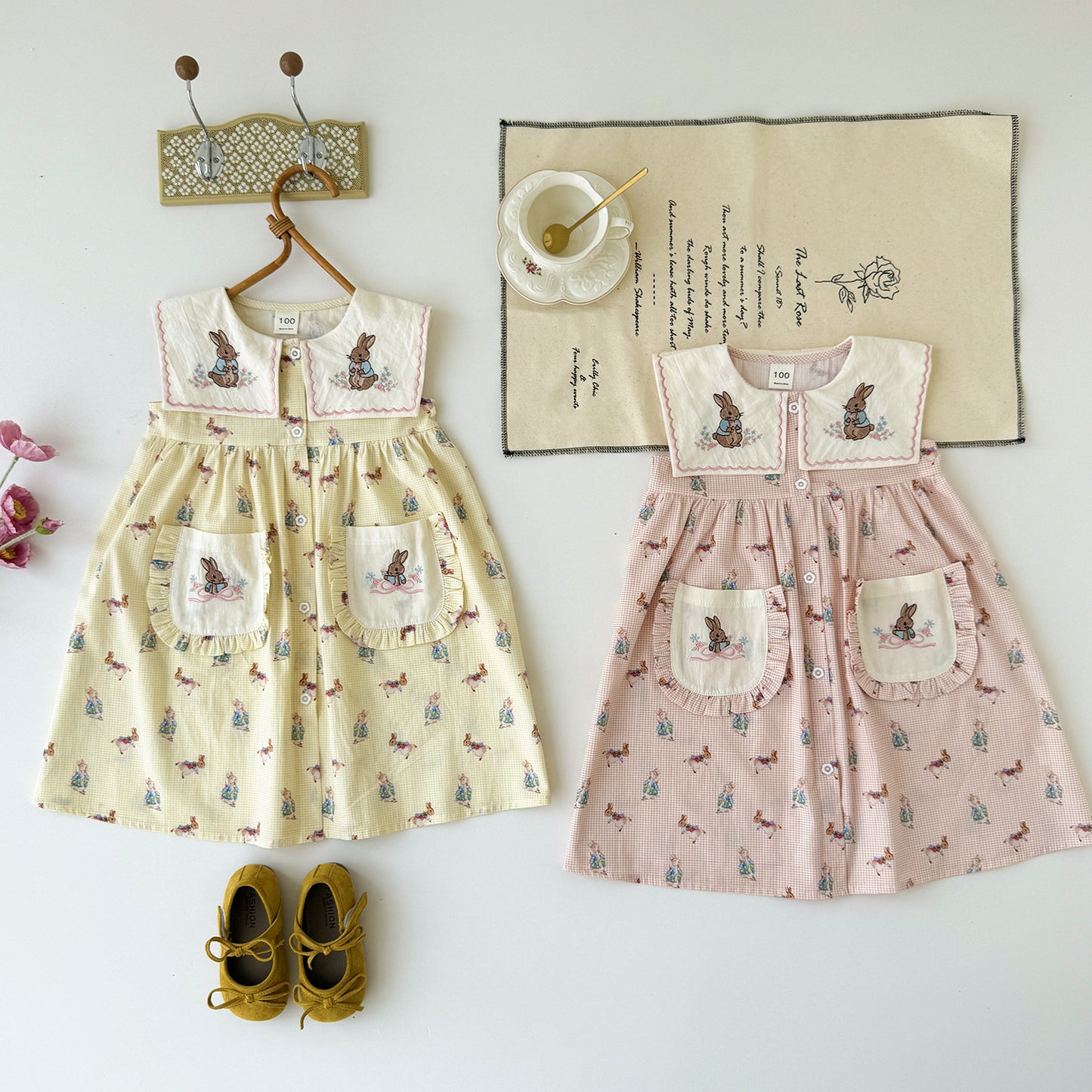 Summer Arrival Baby Girls Sleeveless Vintage Animals Cartoon Pattern Dress, MyKids-USA®, Baby & Children's Dresses, MyKids-USA -  -  -  -  -  -  - .