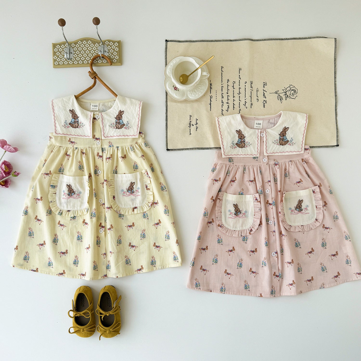 Summer Arrival Baby Girls Sleeveless Vintage Animals Cartoon Pattern Dress, MyKids-USA®, Baby & Children's Dresses, MyKids-USA -  -  -  -  -  -  - .