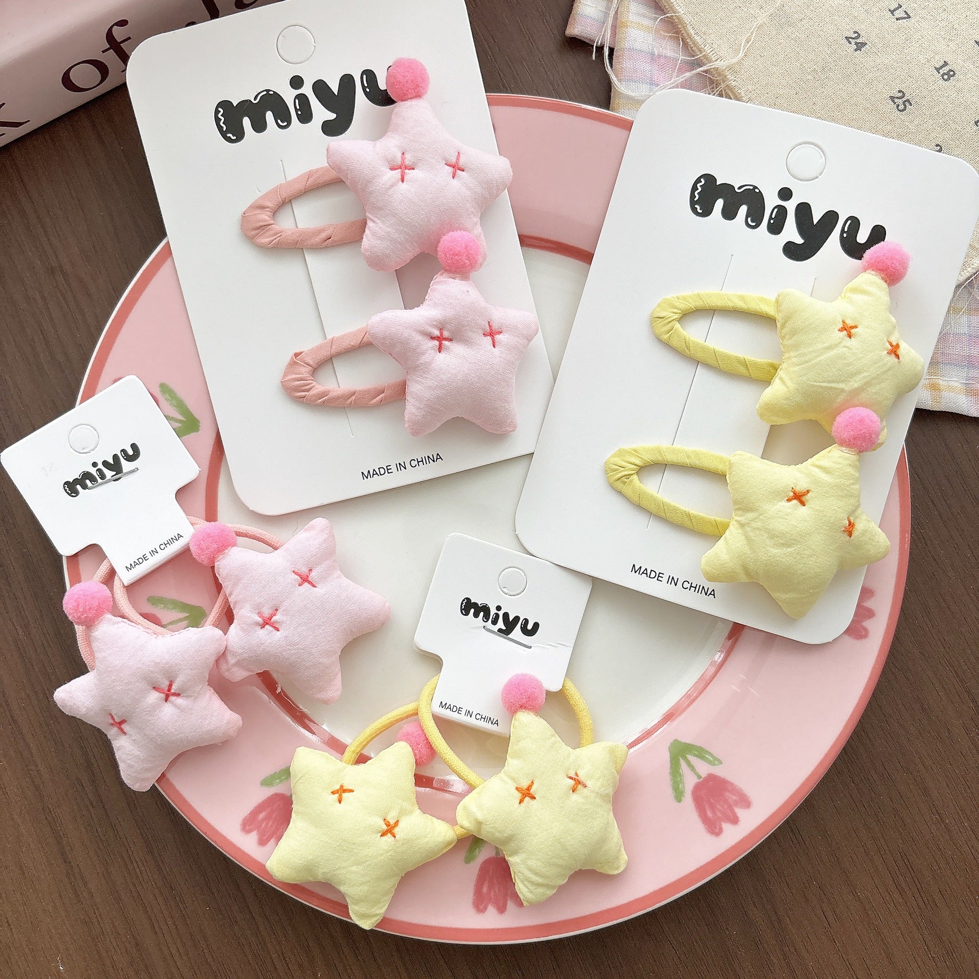 Collection of Star Shaped Hair Clips or Hair Ties, MyKids-USA®, Hair Pins, Claws & Clips, MyKids-USA -  -  -  -  -  -  - .