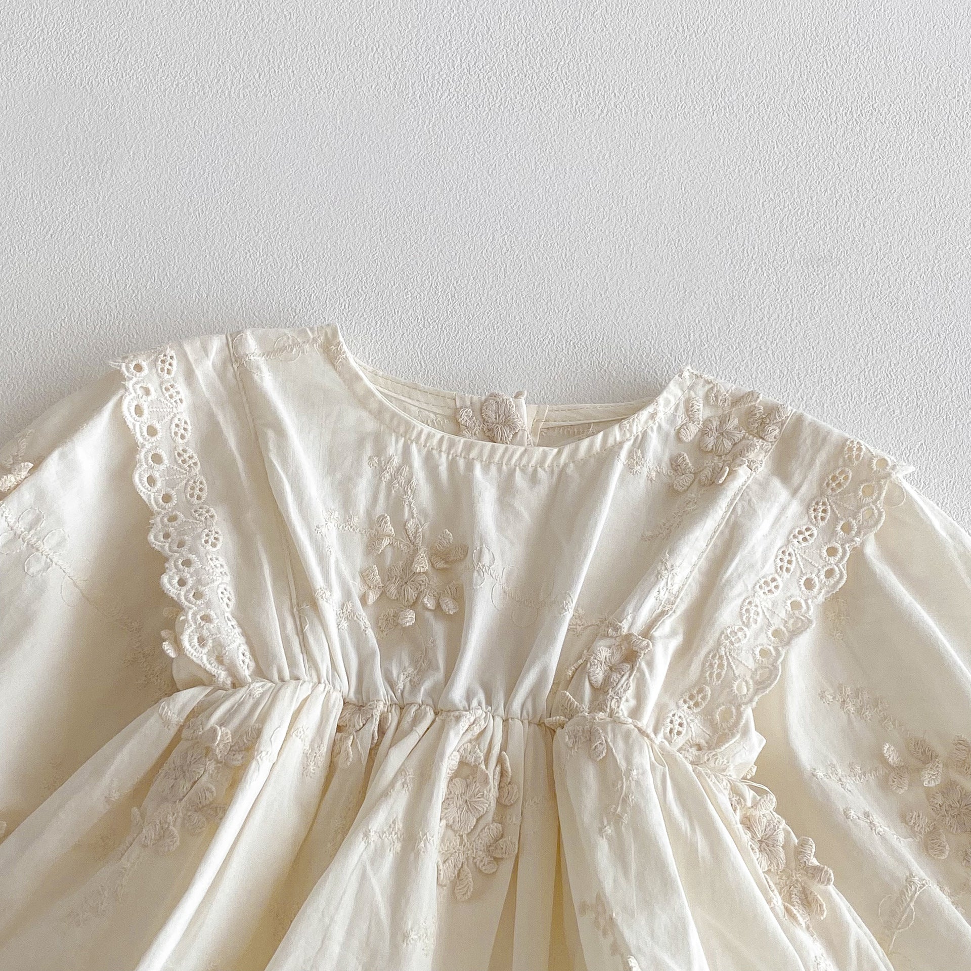 Autumn Arrival Baby Girls Long Sleeves Flowers Pattern Embroidered Onesies, MyKids-USA®, Baby One-Pieces, MyKids-USA -  -  -  -  -  -  - 