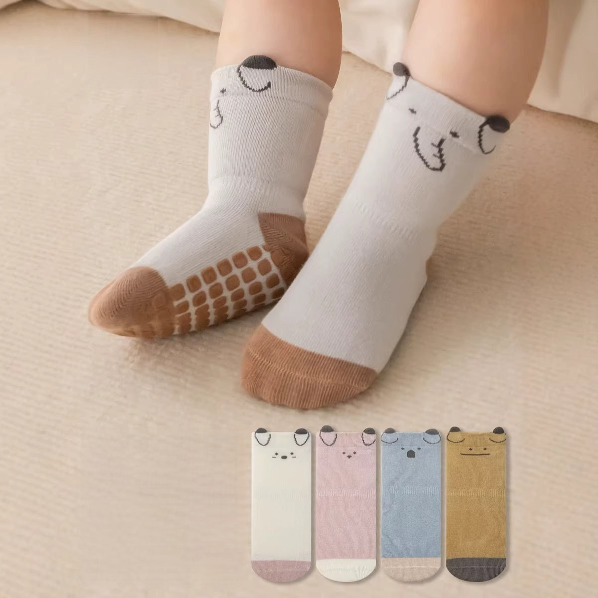 Autumn and Spring Baby Unisex Breathable Animals Cartoon Pattern Color Patchwork Socks, MyKids-USA®, Baby & Toddler Socks & Tights, MyKids-USA -  -  -  -  -  -  - .
