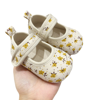 Floral Design Baby Girl Toddler Shoes