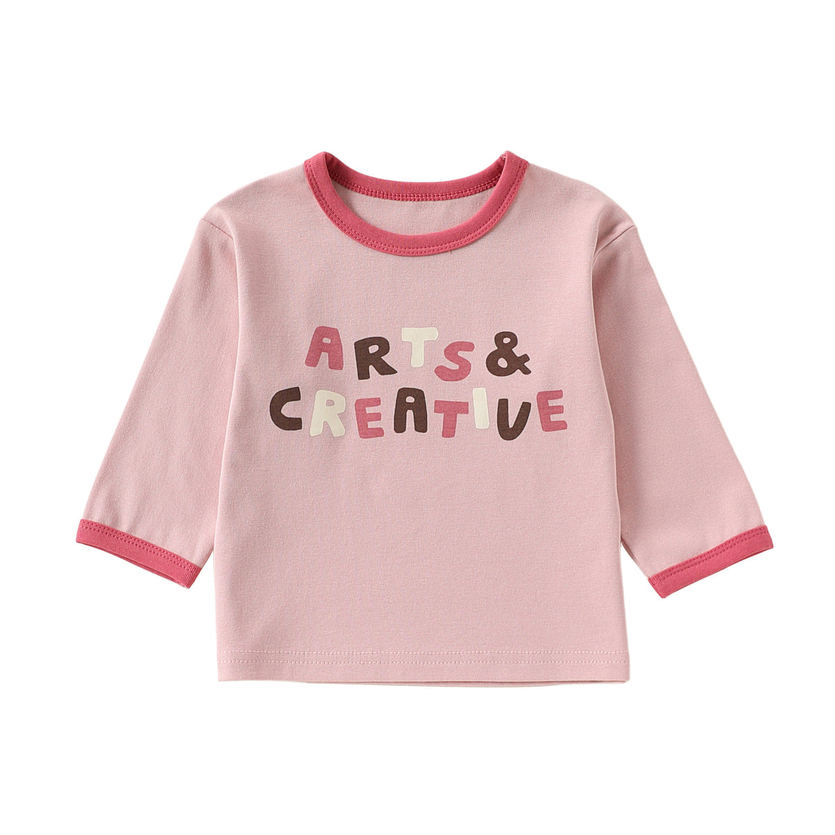 MyKids-USA® Autumn Arrival Baby Kids Long Sleeves Cartoon and Letters Pattern Top