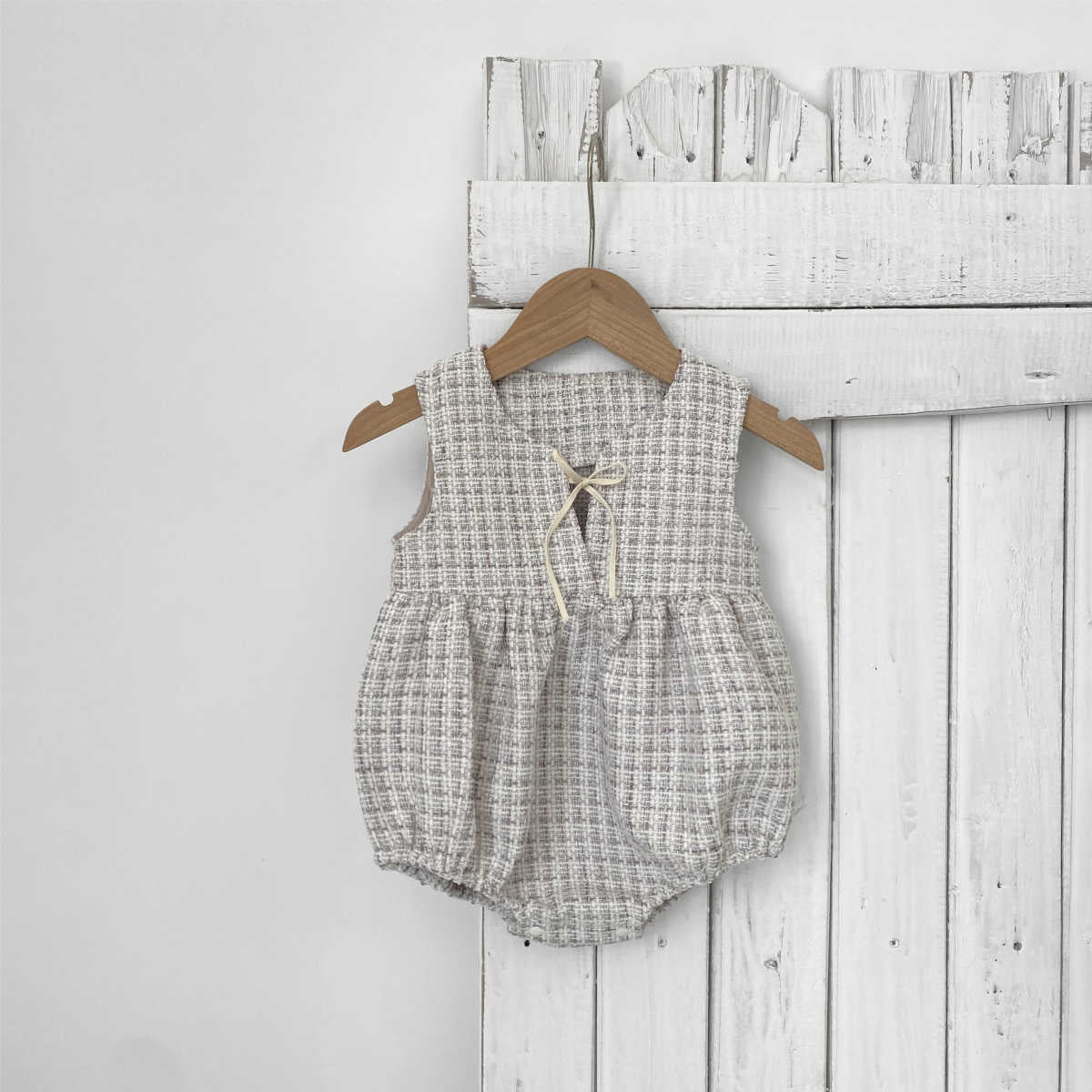 MyKids-USA® Autumn Arrival Baby Kids Girls Fashion Sleeveless Plaid Bodysuit