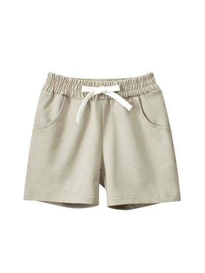 Summer Arrival Boys Casual Style Color Patchwork Shorts, MyKids-USA®, Shorts, MyKids-USA - Size/Age - 90 (12-24M) - Color - Khaki -  -  - TR2505091932-C