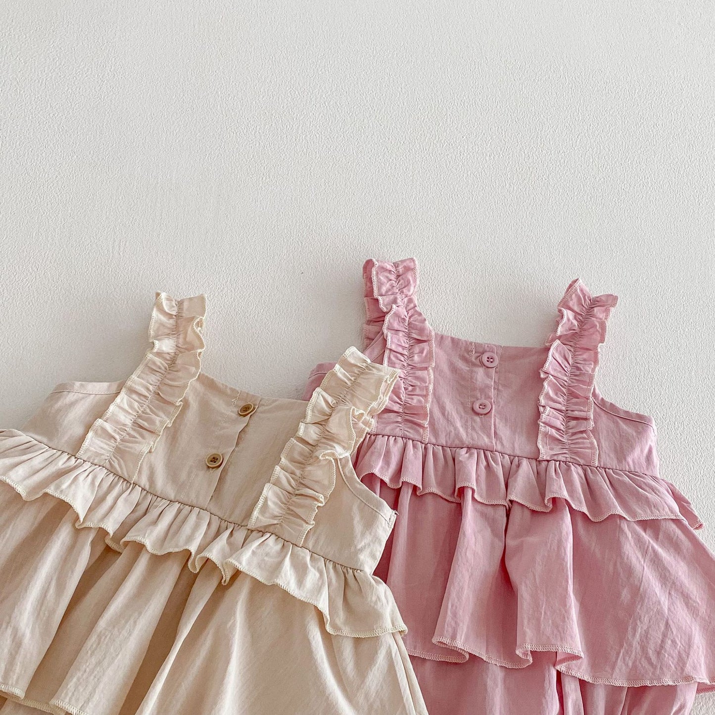 Summer and Spring Arrival Baby Kids Girls Solid Color Sleeveless Cute Bodysuit Dress, MyKids-USA®, Baby & Toddler Dresses, MyKids-USA -  -  -  -  -  -  - .