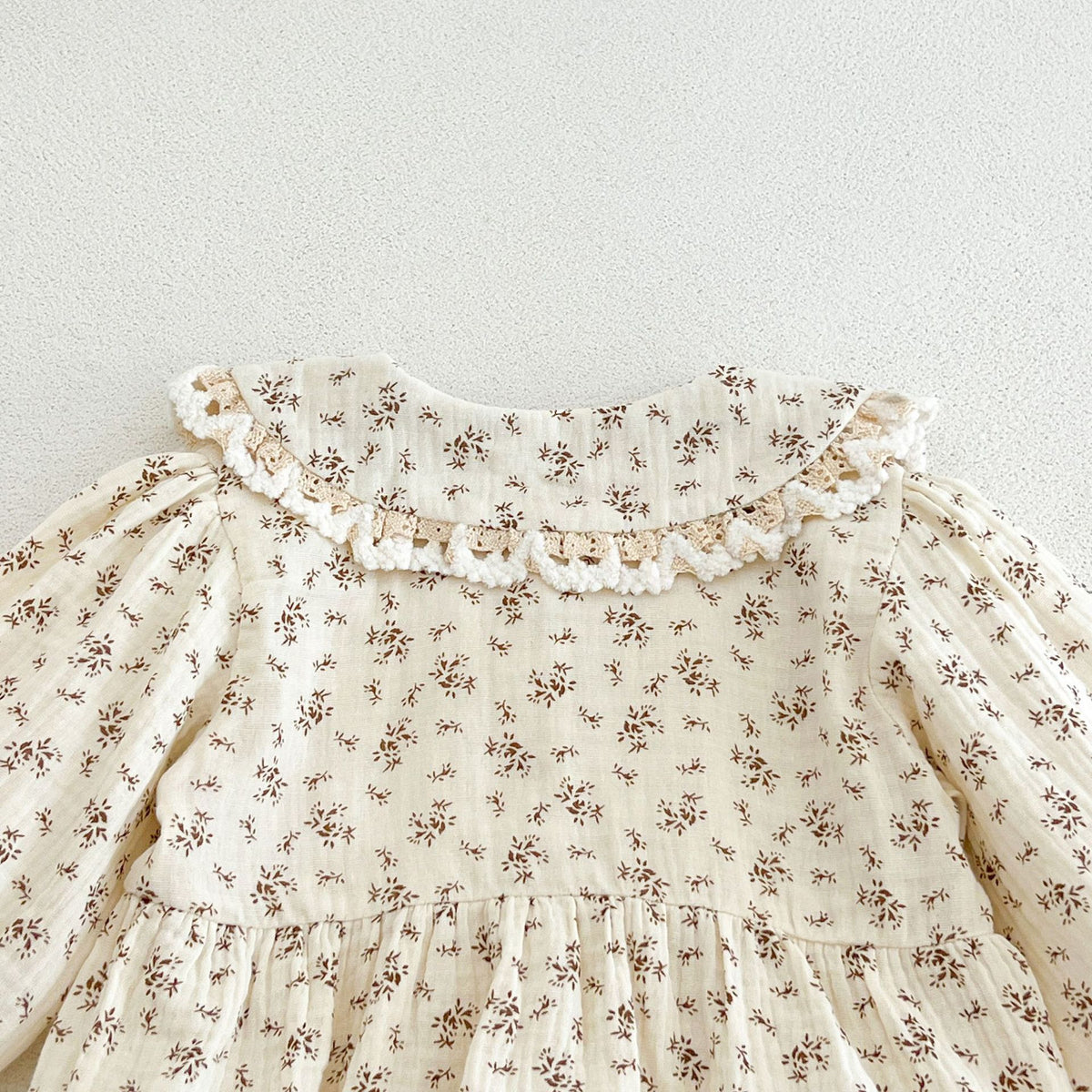 MyKids-USA® Autumn Arrival Baby Girls Long Sleeves Floral Bodysuit