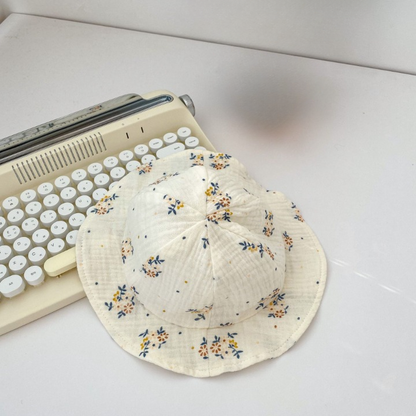 Baby Flower Pattern Sling Design bodysuit Dress With Hat, MyKids-USA®, Baby & Toddler Dresses, MyKids-USA -  -  -  -  -  -  - .