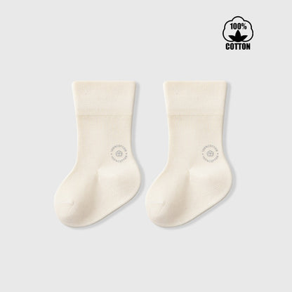 Autumn Baby Unisex Breathable Letters Pattern Simple Socks, MyKids-USA®, Baby & Toddler Socks & Tights, MyKids-USA - Size/Age - XS (0-6M) - Color - Beige -  -  - TR2511140047-A