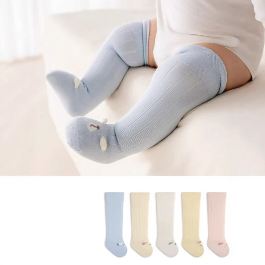 Autumn and Spring Baby Unisex Breathable Simple Cartoon Pattern Cute Stockings 3-Pair Set, MyKids-USA®, Baby & Toddler Socks & Tights, MyKids-USA -  -  -  -  -  -  - .