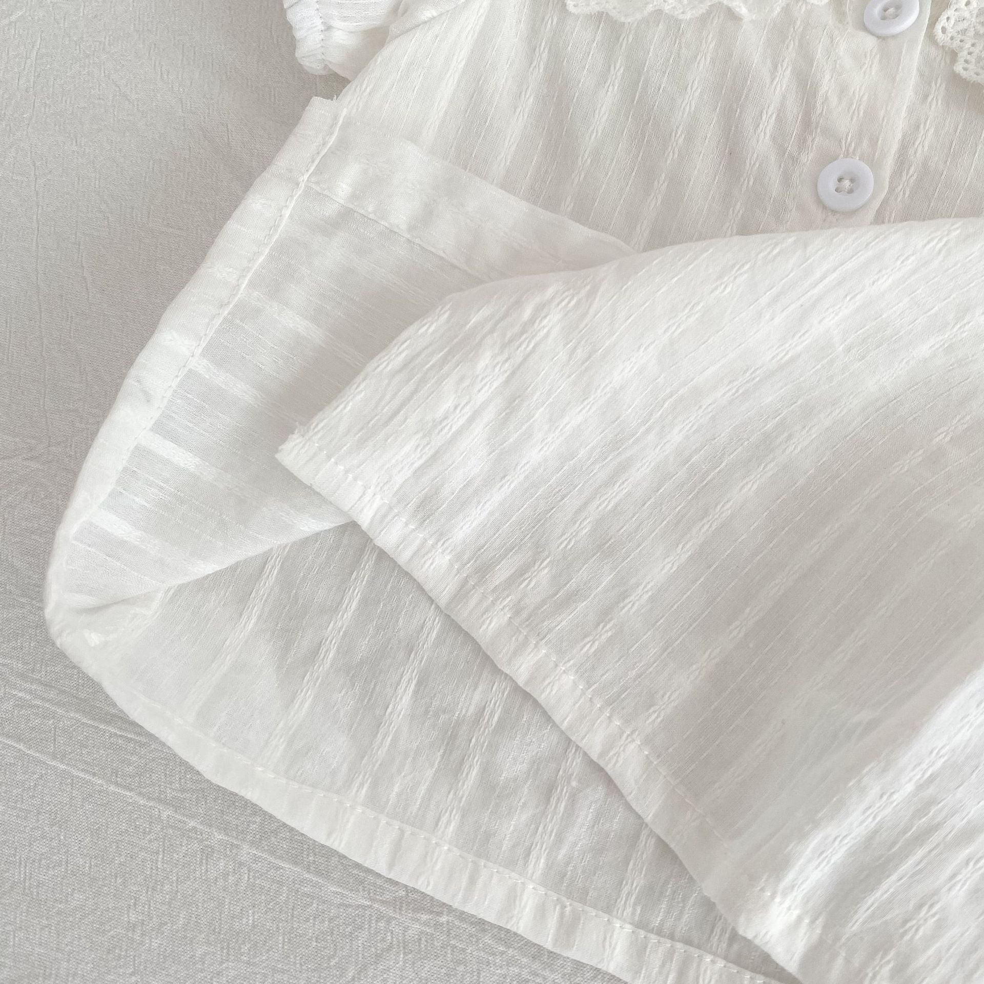 Summer Hot Selling Baby Kids Girls Sleeveless Dots Pattern Strap Onesies Overalls and Beige T-Shirt Clothing Set, MyKids-USA®, Baby & Toddler Outfits, MyKids-USA -  -  -  -  -  -  - 