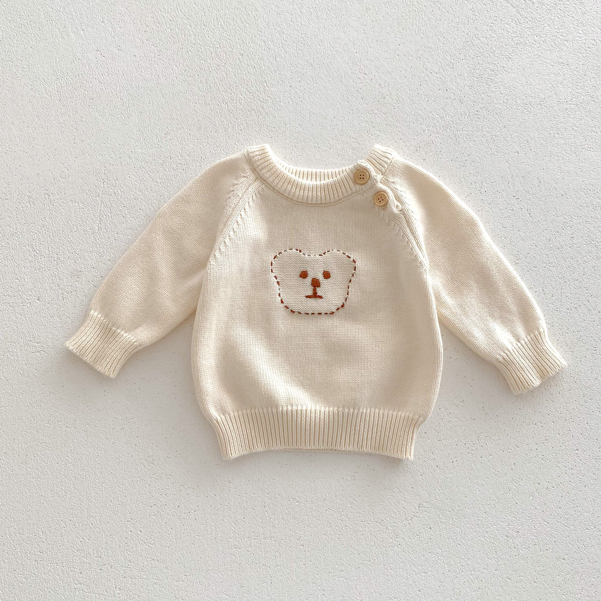 Arrival Autumn Baby Unisex Long Sleeves Teddy Bear Pattern Knitted Top Sweater, MyKids-USA®, Sweaters, MyKids-USA -  -  -  -  -  -  - 