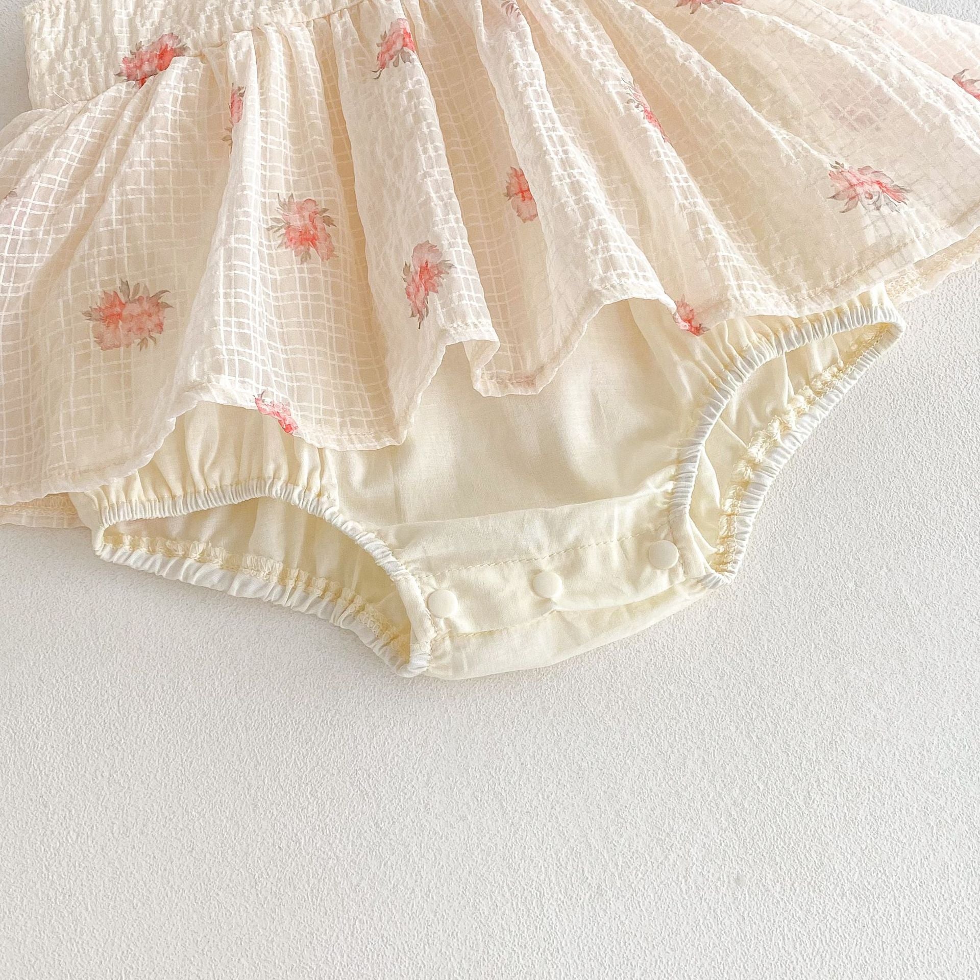 Summer Arrival Baby Girls Cute Sleeveless Plaid Dress Design Strap Onesies, MyKids-USA®, Baby One-Pieces, MyKids-USA -  -  -  -  -  -  - 