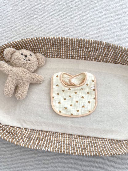 Adorable Cartoon U-Shaped Cotton Drool Cloth Muslin Bib, MyKids-USA®, Bibs, MyKids-USA - Size/Age - S (0-1Y) - Color - Brown -  -  - TR2403081717-C