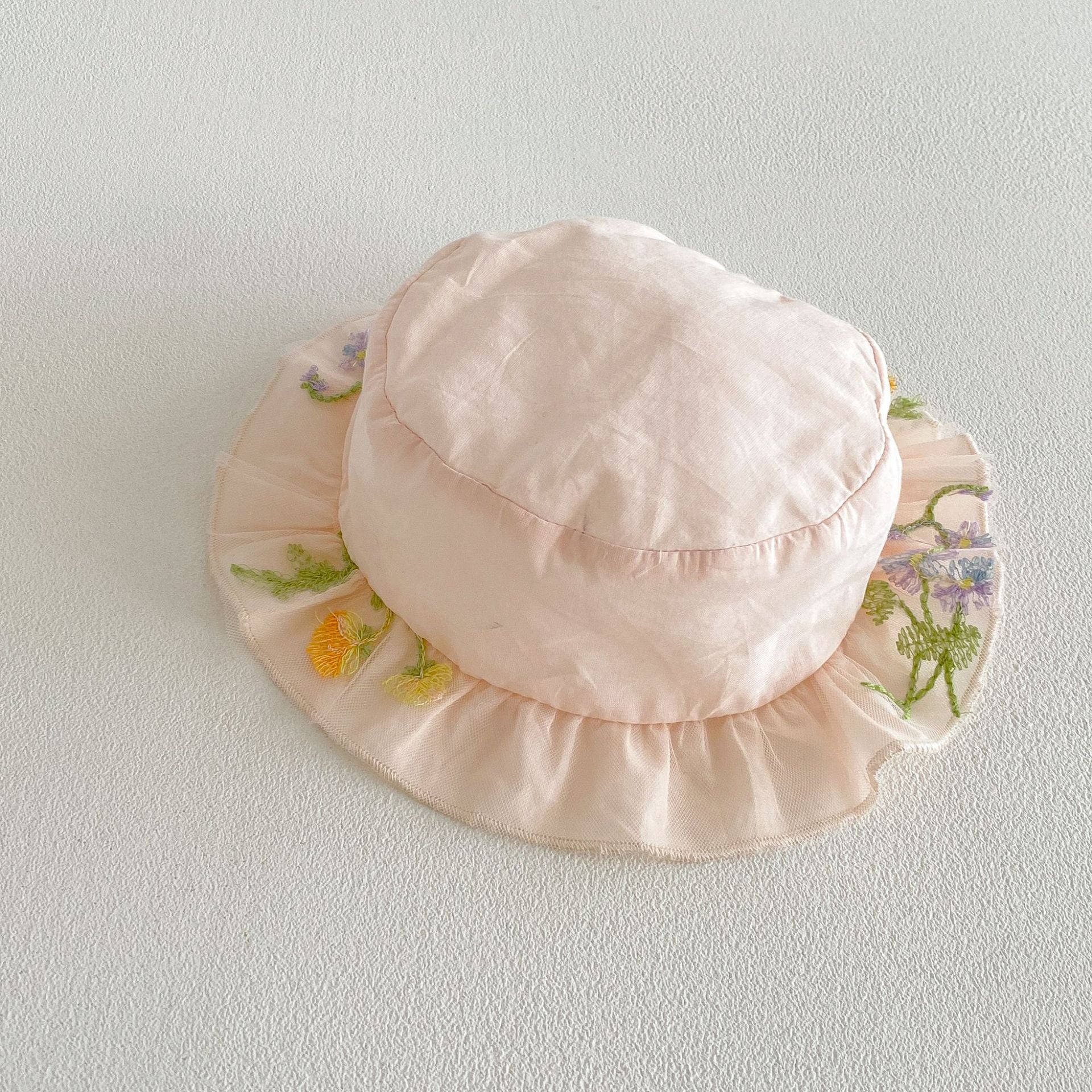 Summer Arrival Baby Girls Fly Sleeves Flowers Pattern Tulle Dress with Hat, MyKids-USA®, Baby & Children's Dresses, MyKids-USA -  -  -  -  -  -  - .